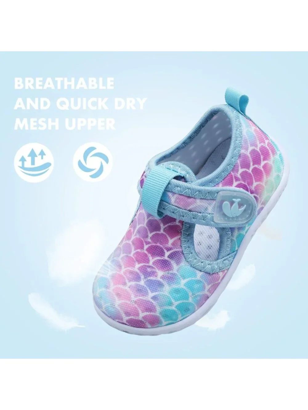 Quick-Dry Aqua Socks for Kids - Barefoot Water Sport Shoes for Beach & Pool Fun